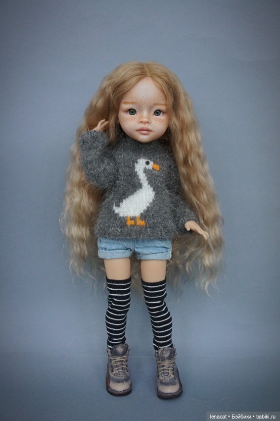 Маленькая вязальщица и ее гусики (фото 3)