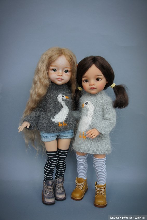 Маленькая вязальщица и ее гусики (фото 5)