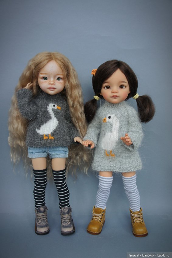 Маленькая вязальщица и ее гусики (фото 4)