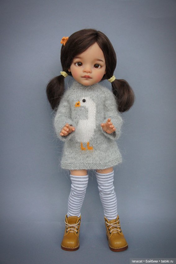 Маленькая вязальщица и ее гусики (фото 2)