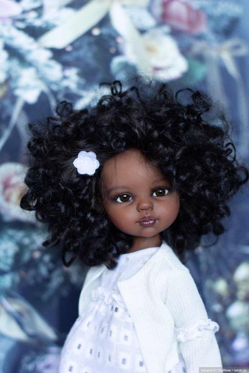 Элли, черная жемчужинка в белом (фото 2)