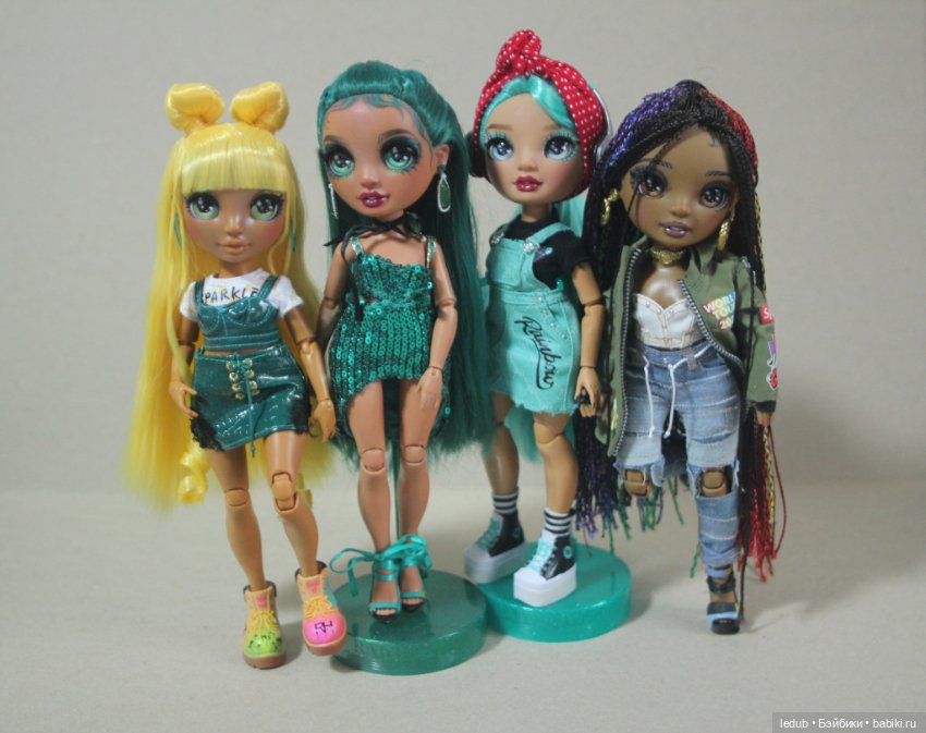 Моя миниколлекция Rainbow High