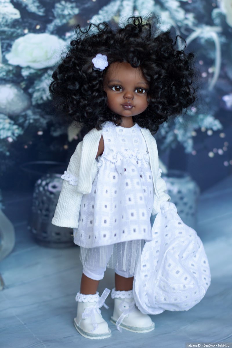 Элли, черная жемчужинка в белом (фото 6)