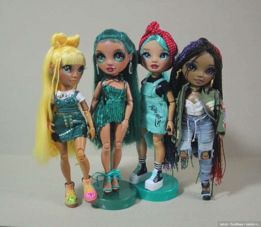 Моя миниколлекция Rainbow High