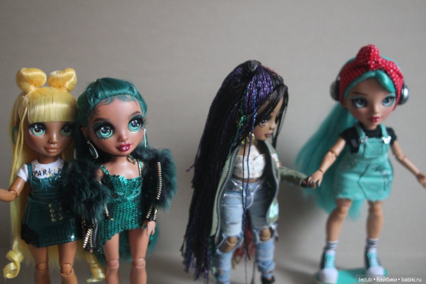 Моя миниколлекция Rainbow High