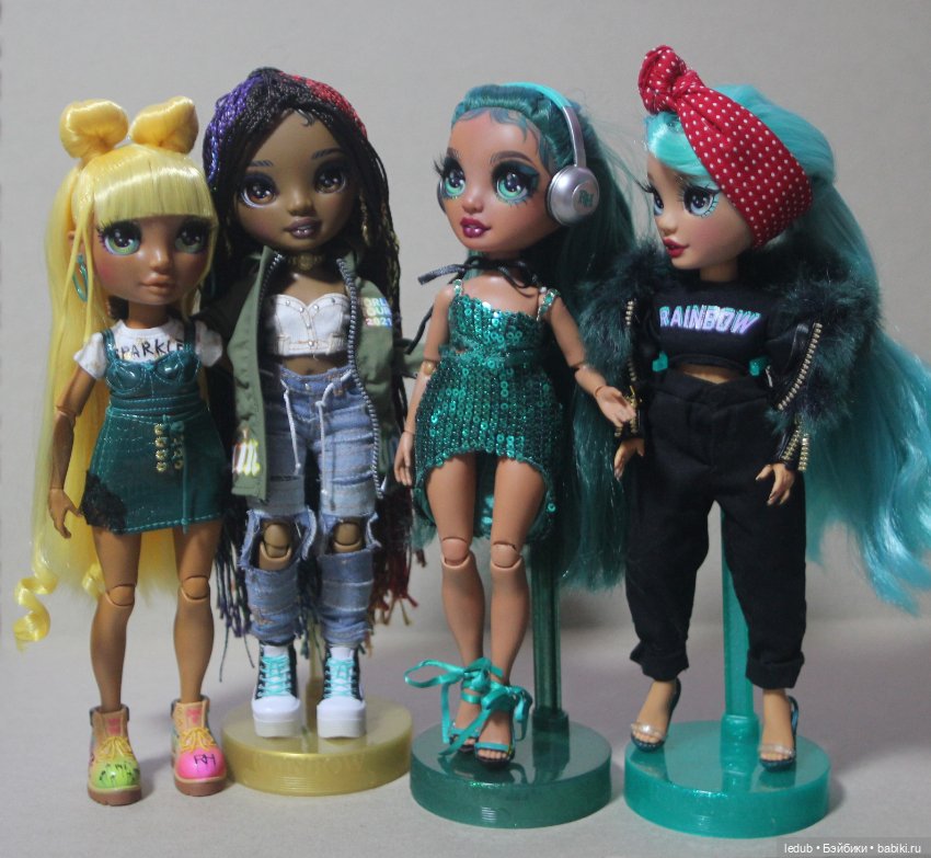 Моя миниколлекция Rainbow High