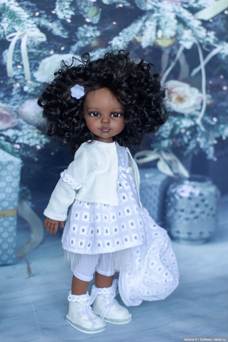 Элли, черная жемчужинка в белом (фото 7)