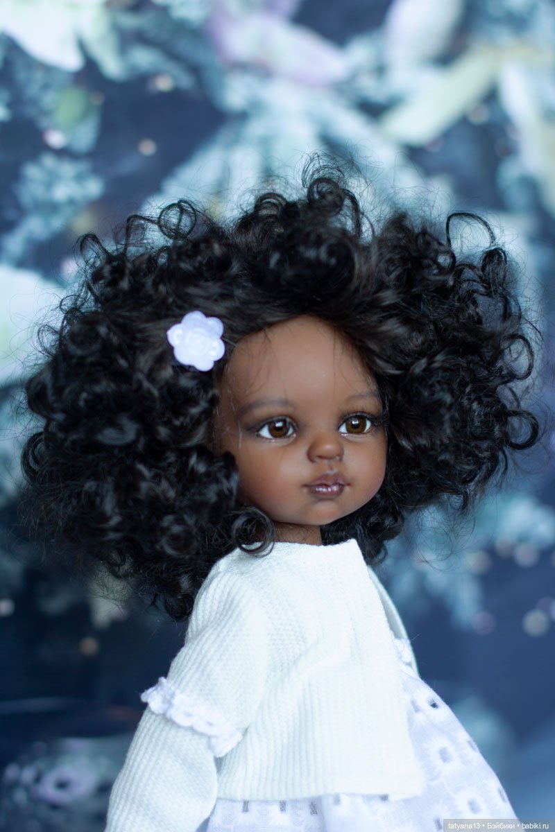 Элли, черная жемчужинка в белом (фото 8)