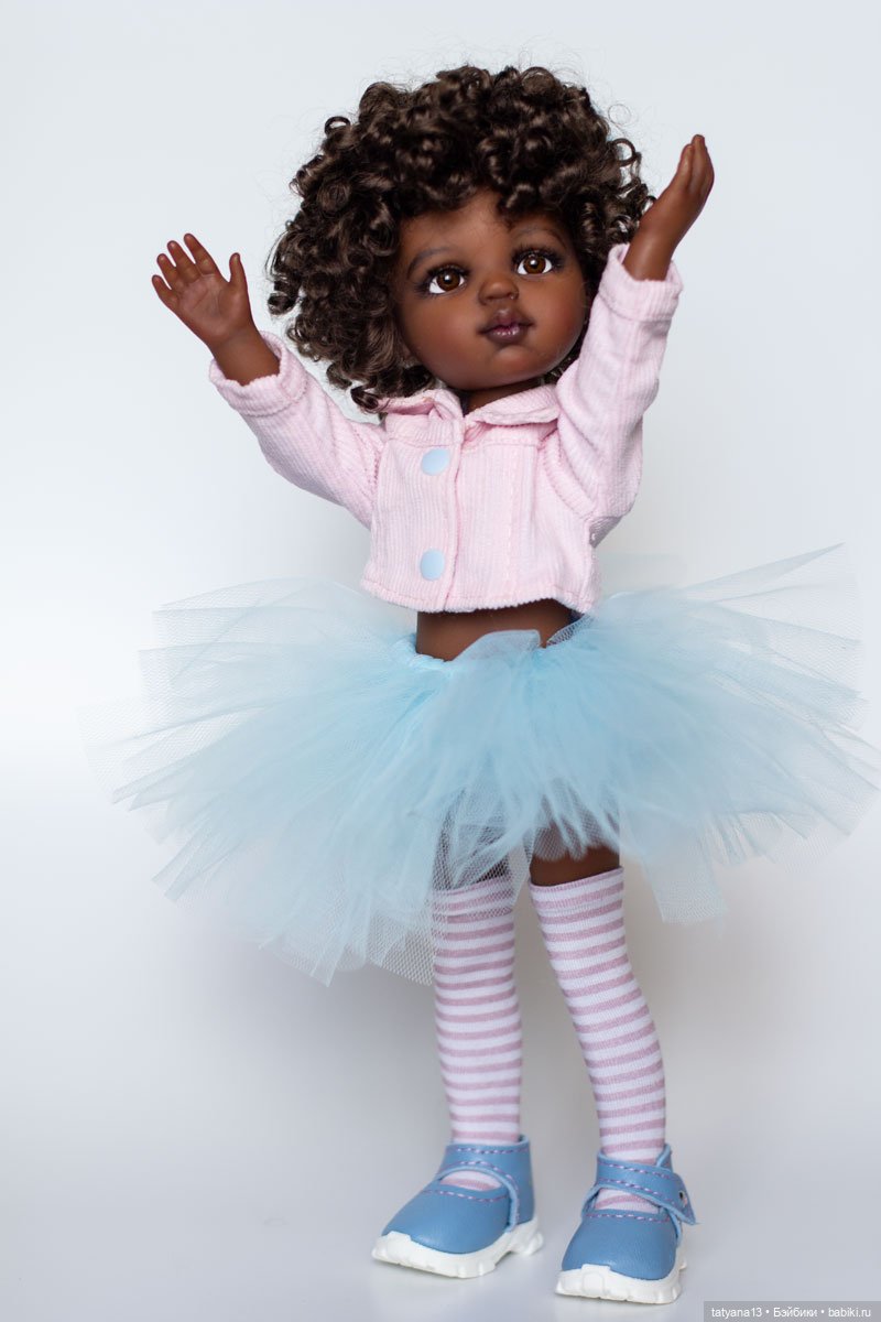 Зефирное облачко Нола — ООАК Paola Reina (Паола Рейна) и испанских кукол: перерисовка (фото 4)