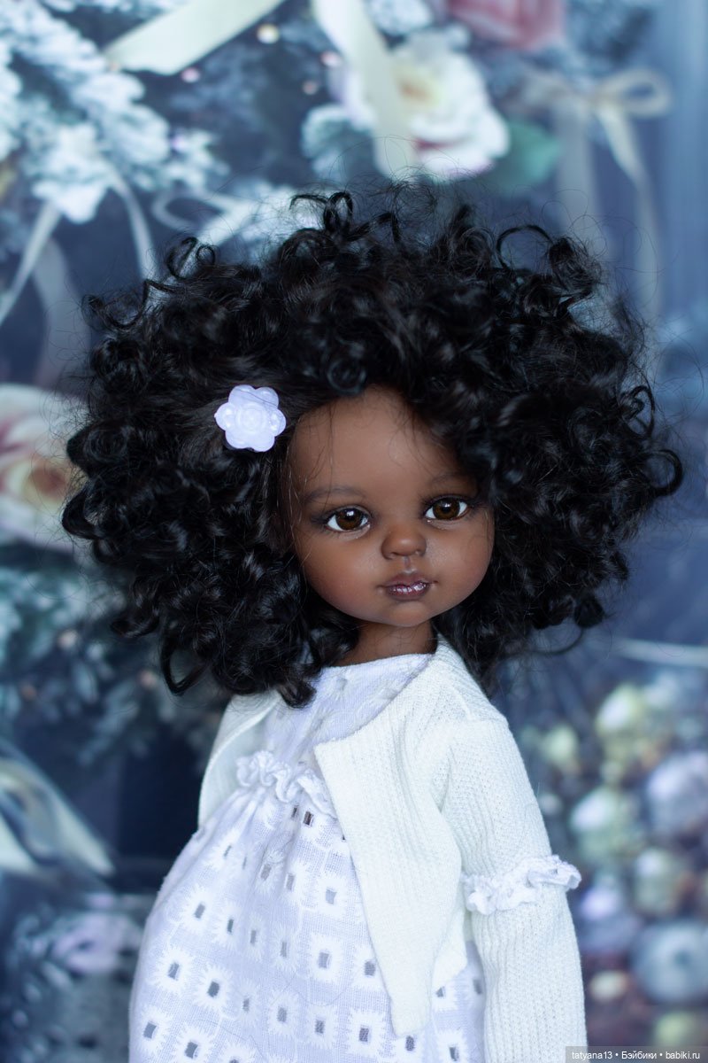 Элли, черная жемчужинка в белом (фото 3)