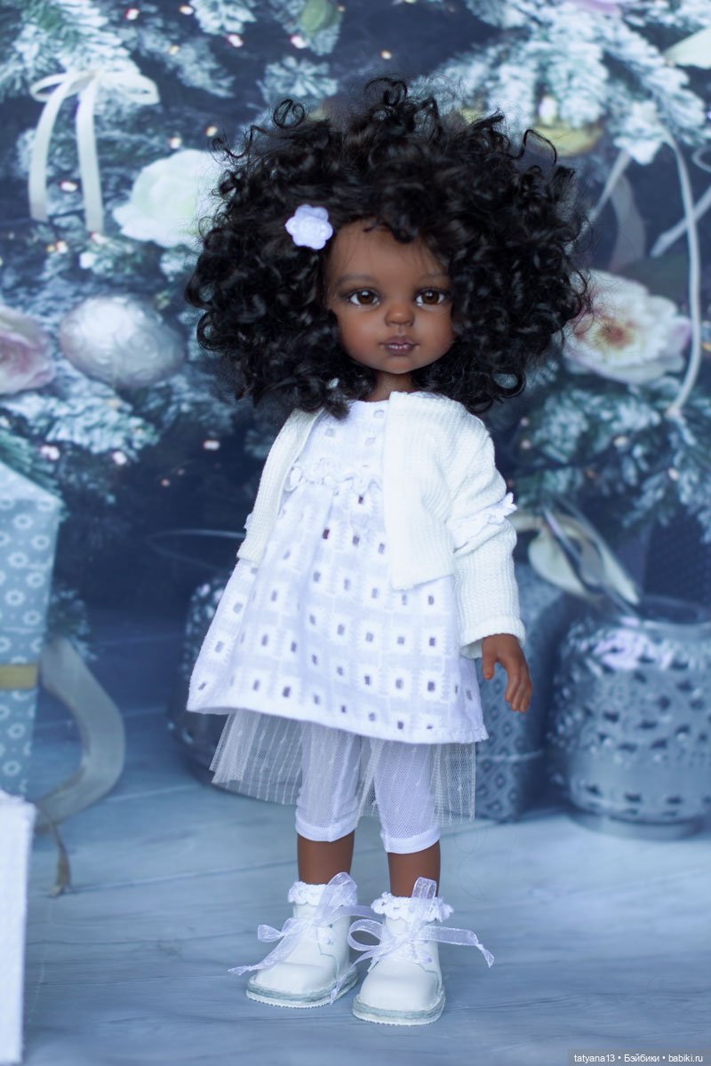 Элли, черная жемчужинка в белом (фото 5)