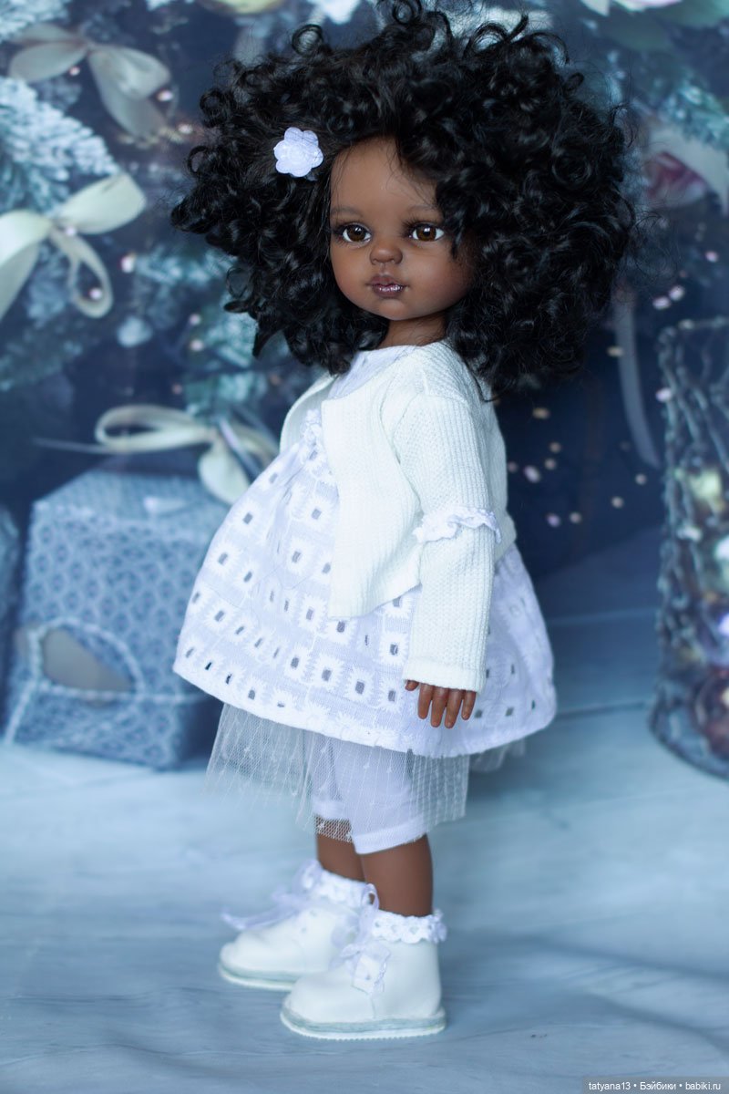 Элли, черная жемчужинка в белом (фото 4)