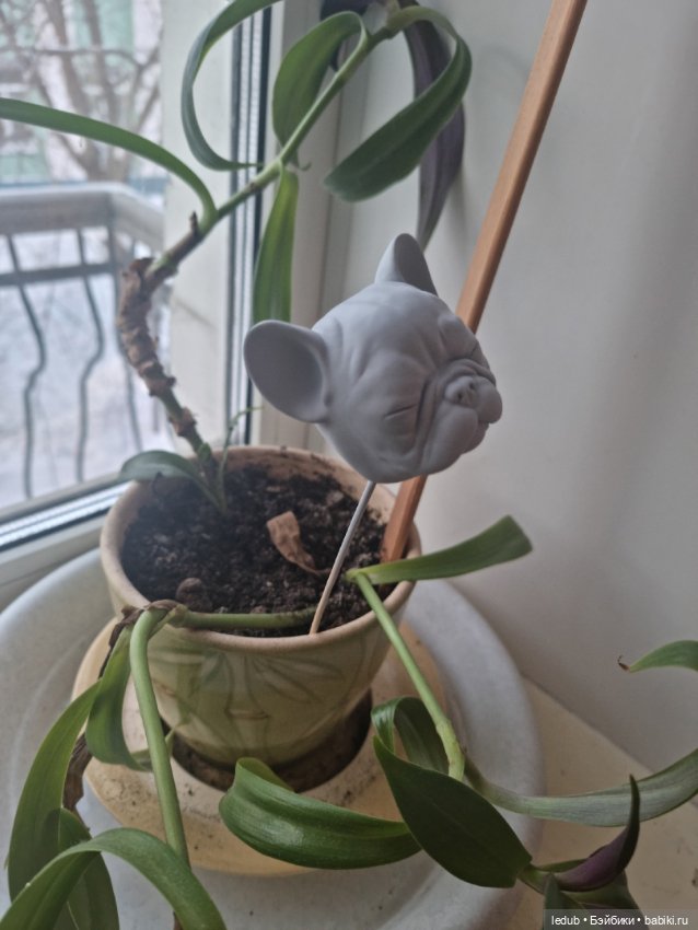 Мастермодель шарнирного щенка французкого бульдога (фото 4)