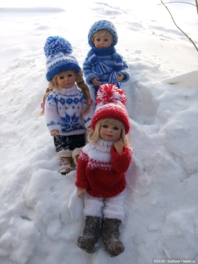 Малыши на прогулке — Куклы Gabriele Muller (Габриэле Мюллер): немецкий фарфор (фото 10)