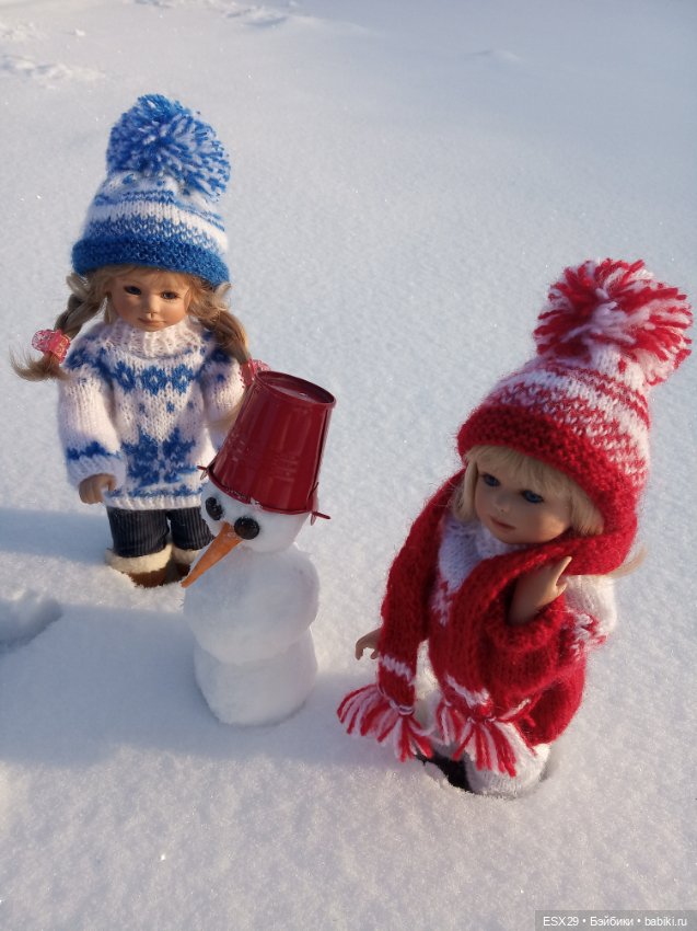 Малыши на прогулке — Куклы Gabriele Muller (Габриэле Мюллер): немецкий фарфор (фото 5)