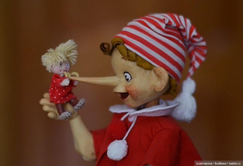 Бу-ра-ти-но — Домашние фото авторских кукол: личные коллекции (фото 9)