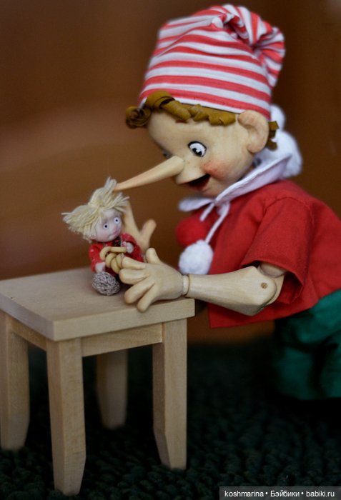 Бу-ра-ти-но — Домашние фото авторских кукол: личные коллекции (фото 8)