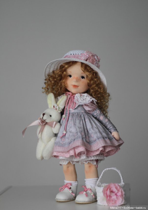 Николь — Авторские текстильные куклы: Вальдорфские (фото 2)