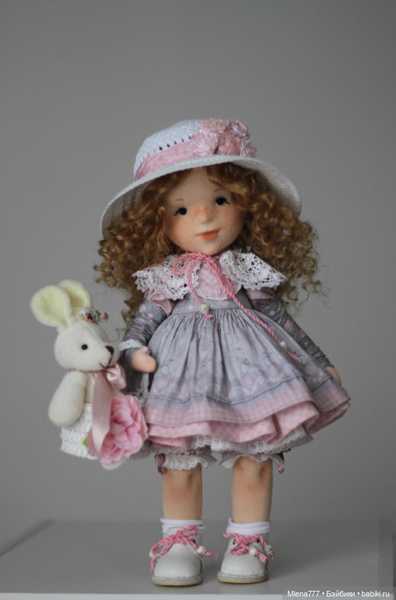 Николь — Авторские текстильные куклы: Вальдорфские (фото 6)