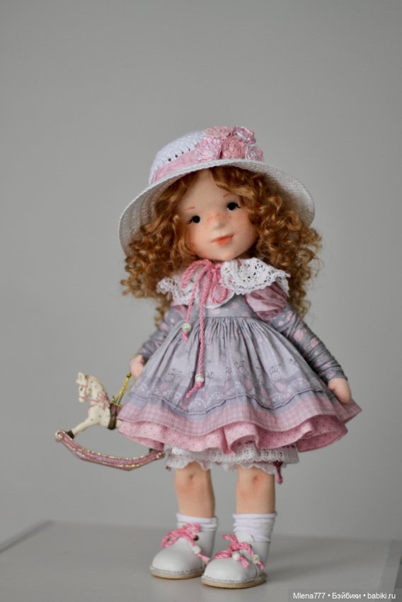 Николь — Авторские текстильные куклы: Вальдорфские (фото 5)