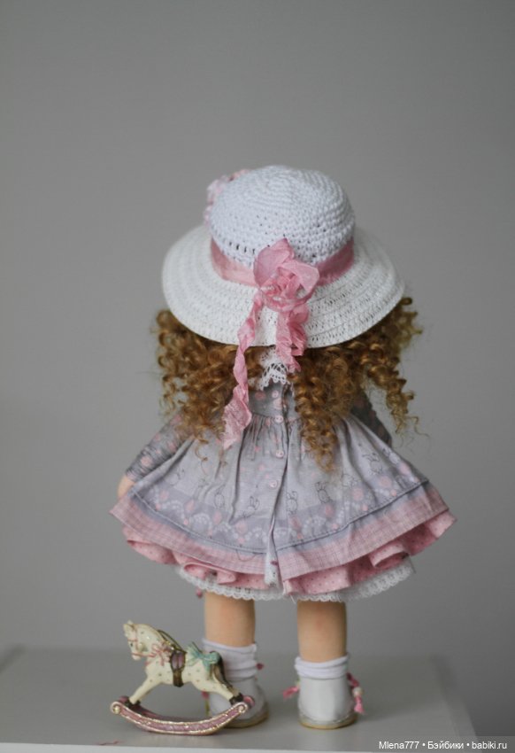 Николь — Авторские текстильные куклы: Вальдорфские (фото 4)