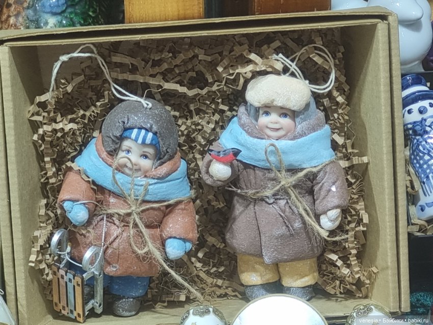 Выставка новогодние подарки. Куклы на Тишинке (фото 3)