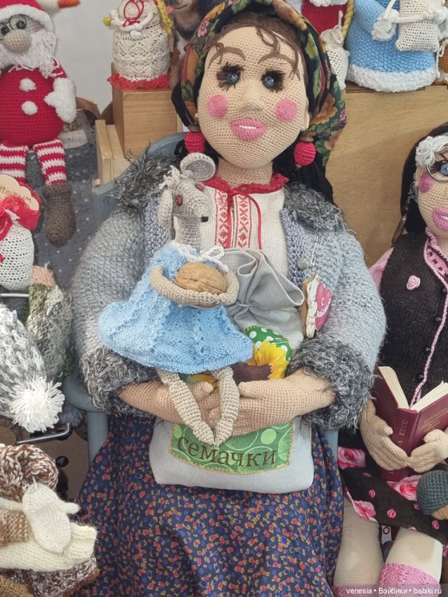 Выставка новогодние подарки. Куклы на Тишинке (фото 9)