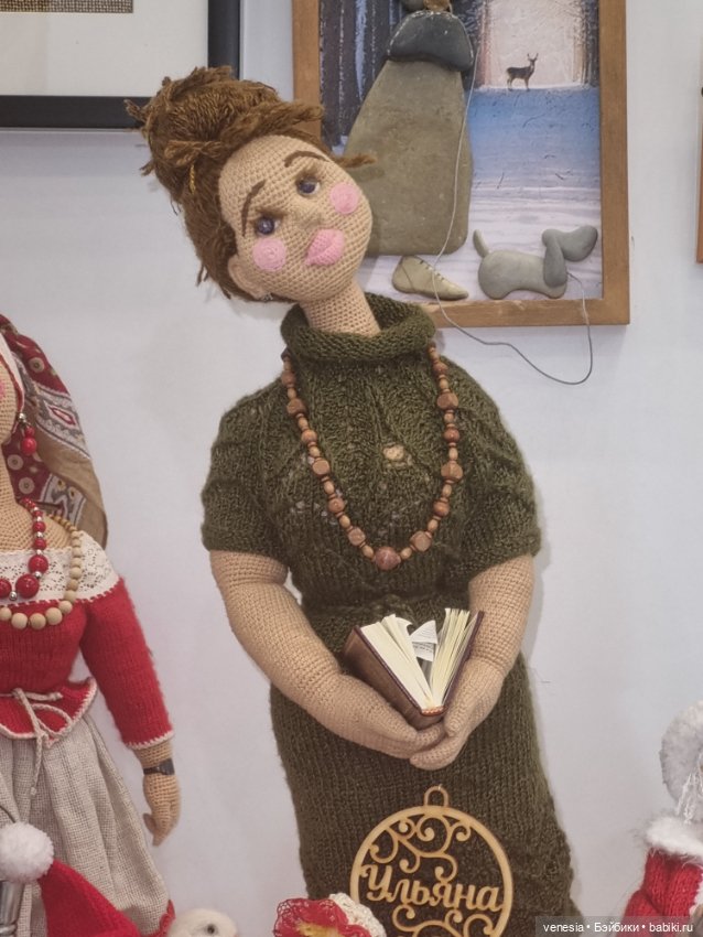 Выставка новогодние подарки. Куклы на Тишинке (фото 7)