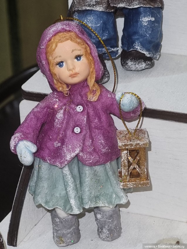 Выставка новогодние подарки. Куклы на Тишинке