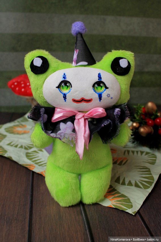 Веселый малыш Груммик — Текстильные игрушки и примитивы: кофейные (фото 2)