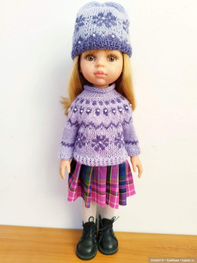 Люблю вязать новогодние жаккарды