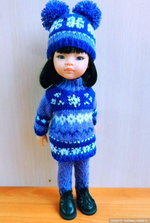 Люблю вязать новогодние жаккарды