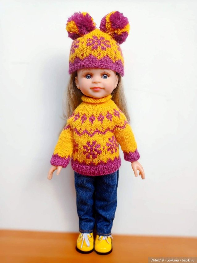 Люблю вязать новогодние жаккарды