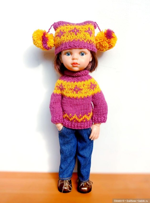 Люблю вязать новогодние жаккарды