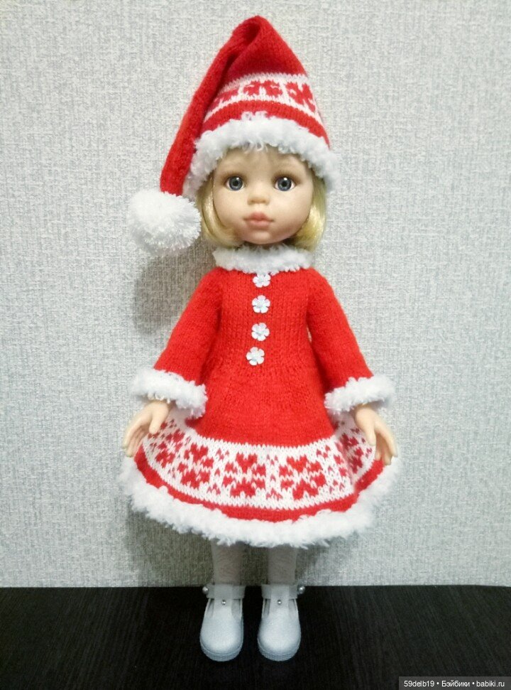 Люблю вязать новогодние жаккарды