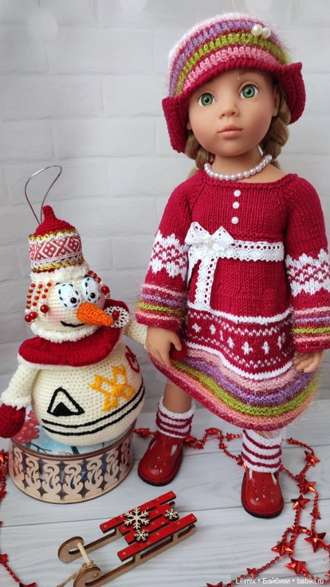 Чувашский Снеговик — Вязаные игрушки и амигуруми: крючком (фото 8)