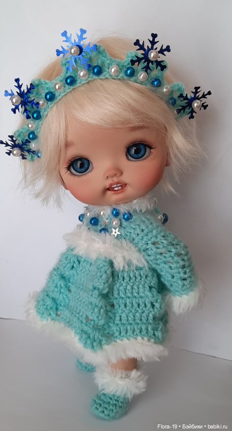Моя Снегурочка — Одежда и обувь для кукол своими руками: фото (фото 3)