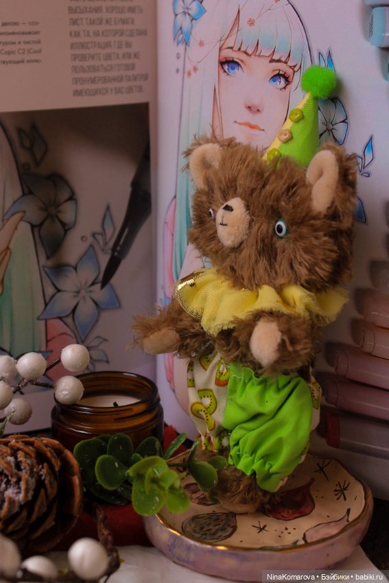 Мишка Crazy Boo — Авторские мишки Тедди и друзья: фото (фото 6)