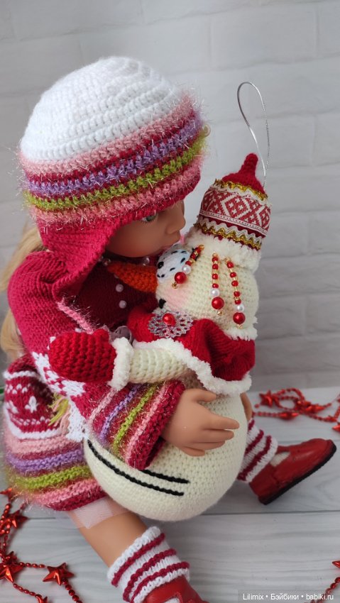 Чувашский Снеговик — Вязаные игрушки и амигуруми: крючком (фото 7)