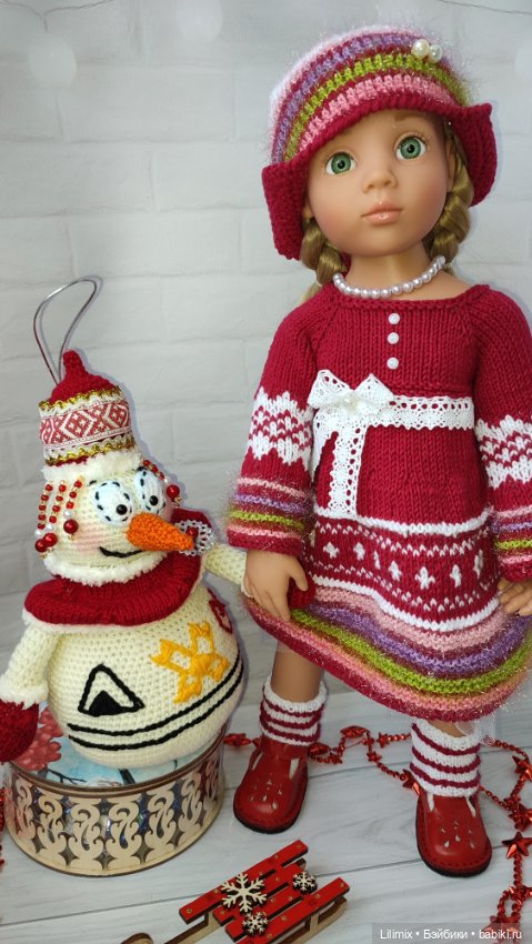 Чувашский Снеговик — Вязаные игрушки и амигуруми: крючком (фото 9)