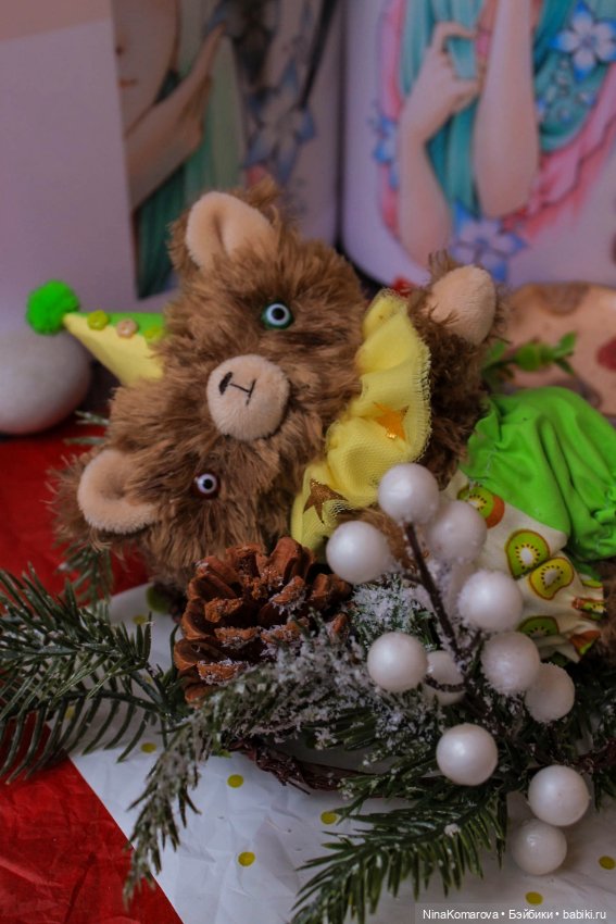 Мишка Crazy Boo — Авторские мишки Тедди и друзья: фото (фото 5)