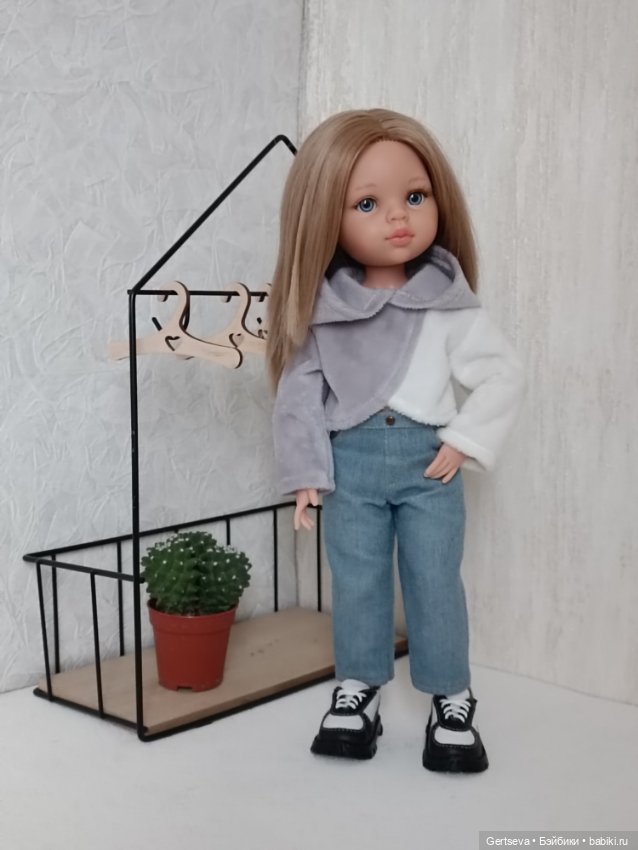 Выкройка джинсов для Паолочки