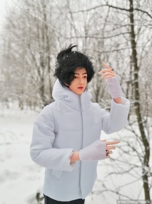 Зимняя прогулка — Портретные куклы знаменитостей: звезды кино