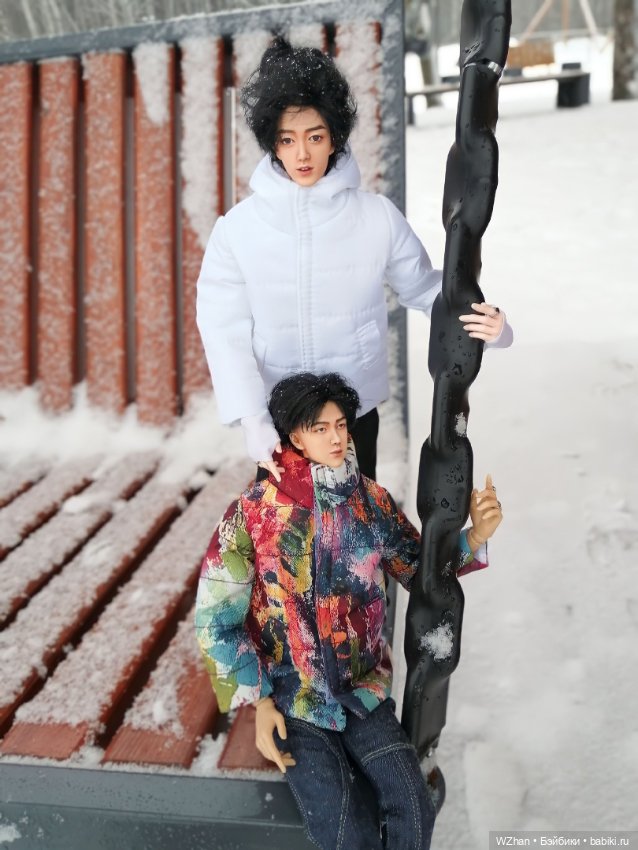 Зимняя прогулка — Портретные куклы знаменитостей: звезды кино