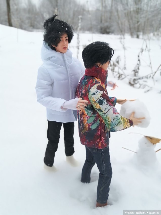 Зимняя прогулка — Портретные куклы знаменитостей: звезды кино