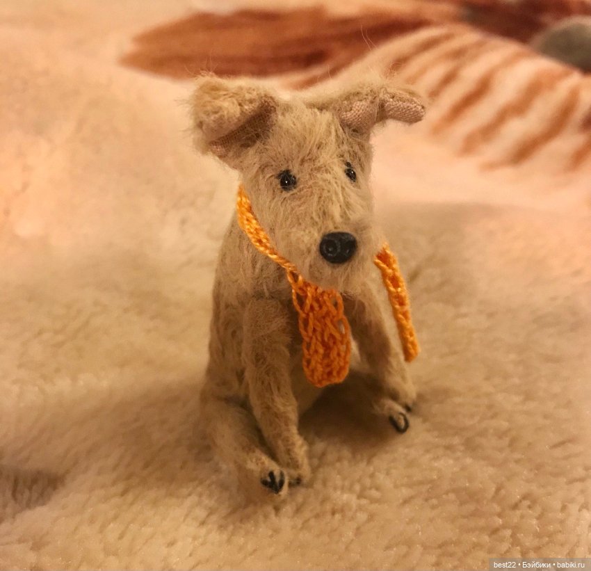 🐕 Гуччи — Домашние фото авторских игрушек: Тедди (фото 2)