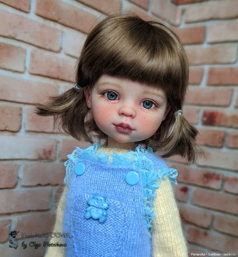 Катюша, Paola Reina OOAK — ООАК Paola Reina (Паола Рейна) и испанских кукол: перерисовка (фото 5)