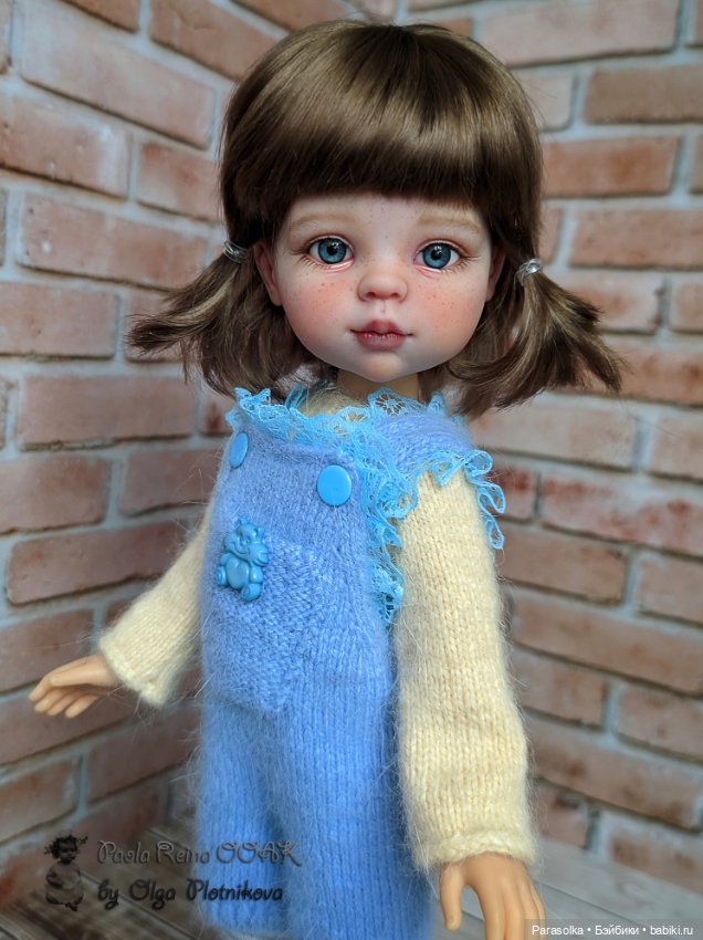Катюша, Paola Reina OOAK — ООАК Paola Reina (Паола Рейна) и испанских кукол: перерисовка (фото 6)
