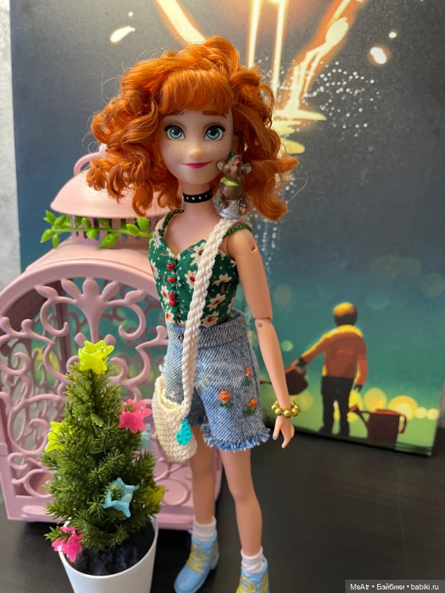 Анюта «Холодное сердце» — Куклы Disney Animators и Принцессы Диснея: Disney Store (фото 4)