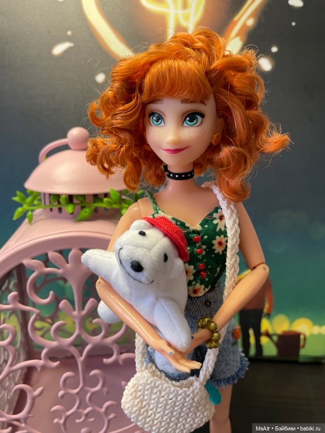 Анюта «Холодное сердце» — Куклы Disney Animators и Принцессы Диснея: Disney Store